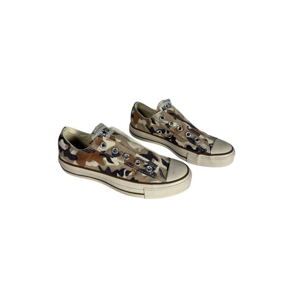 Converse All Star Slip on Shoes Women's Desert Camo Size 6 - Picture 1 of 5